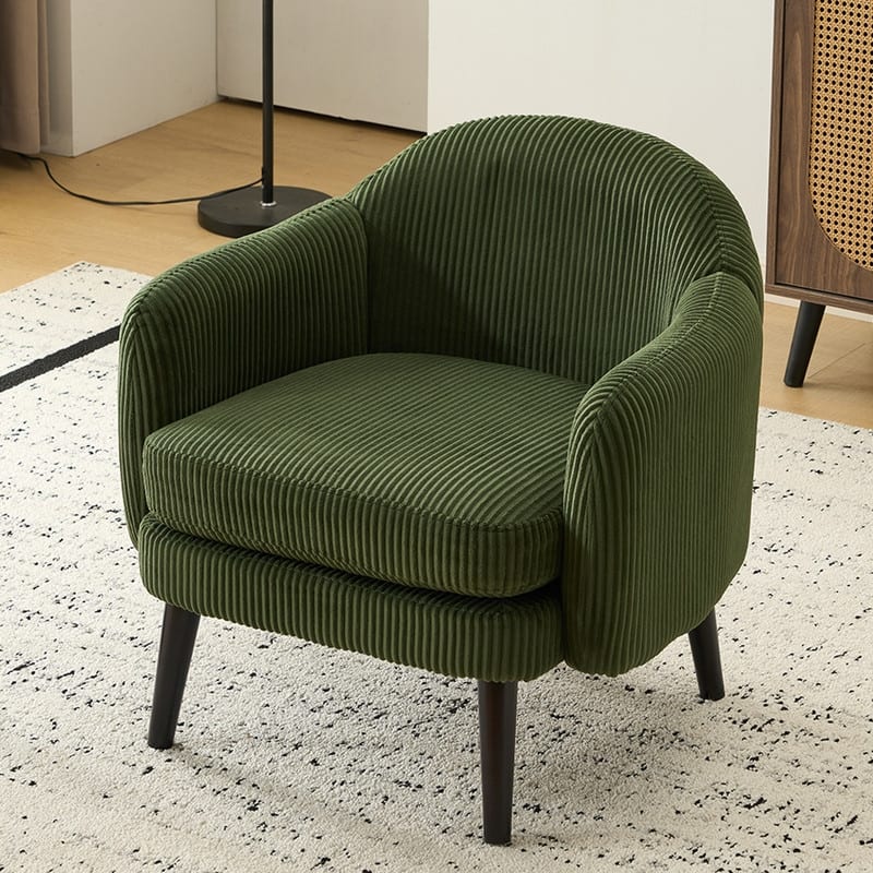 Living Room Corduroy Armchair