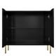 preview thumbnail 38 of 56, Clihome 2-Door Storage Media Accent Buffet Sideboard