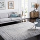 preview thumbnail 10 of 18, SAFAVIEH Brentwood Gusta Traditional Oriental Rug - Light Grey/Blue - 2' x 12'