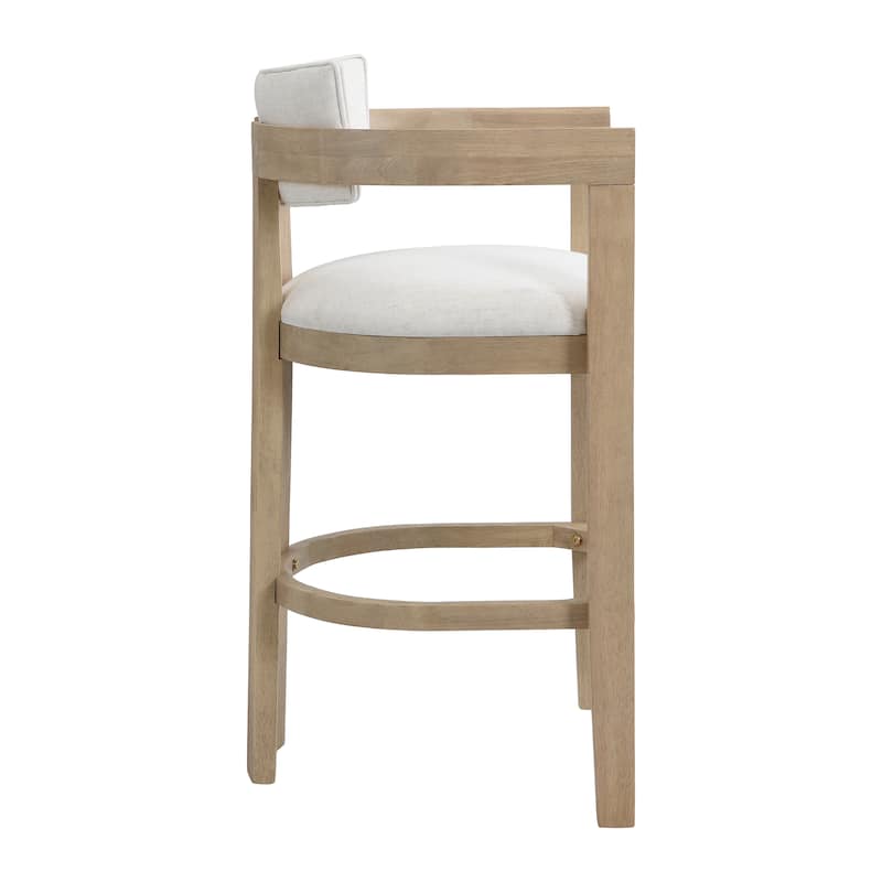 Maribel Upholstered Counter Stools Bar Stools (Set of 2) by Christopher Knight Home
