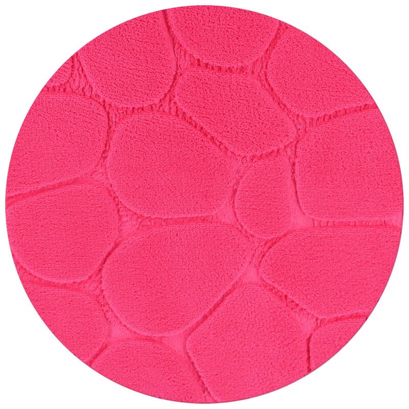 Contour Bath Rug Memory Foam Mat 3D Pebble 20L x 20W