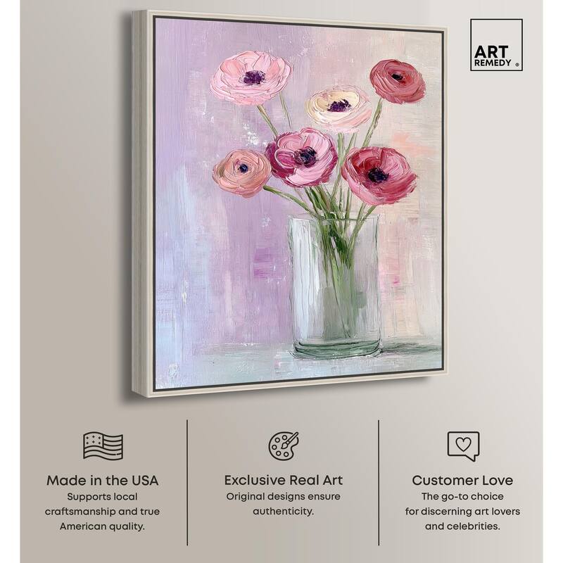 Glass and Grace Canvas by Art Remedy