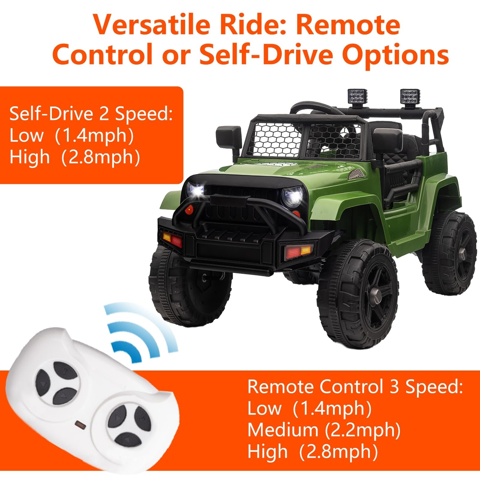 Jeep power wheels remote control clearance