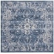 preview thumbnail 78 of 85, SAFAVIEH Charleston Metha Vintage Boho Oriental Rug 6'7" Square - Navy/Creme