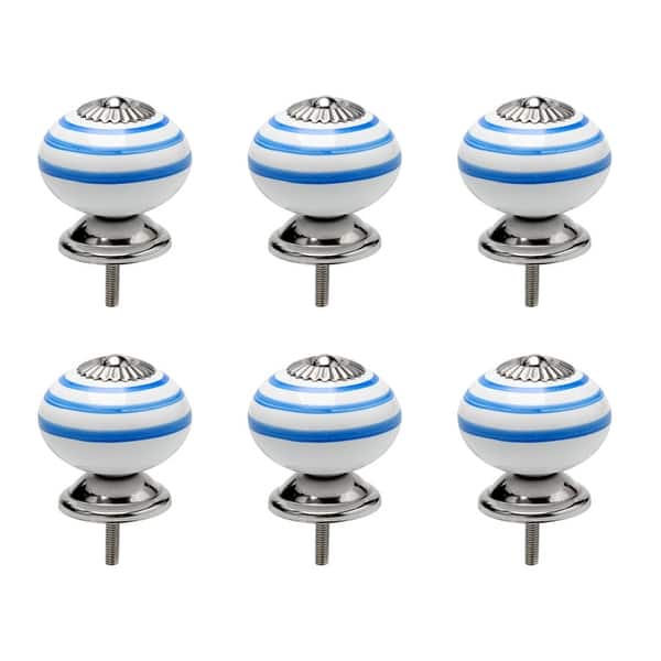 Shop 6pcs Ceramic Knob Vintage Knob Drawer Pull Handle Furniture