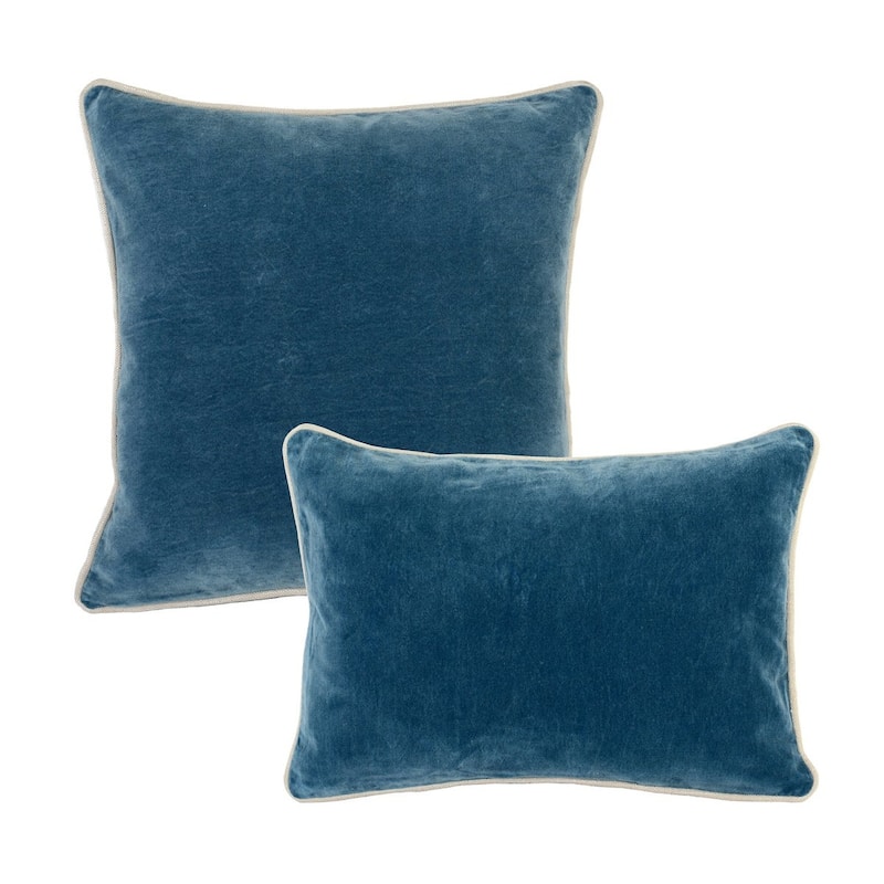 Porch & Den Montclair Velvet 18-inch Throw Pillow