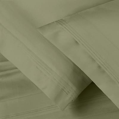 Superior Egyptian Cotton 650 Thread Count Solid Pillowcase - Set of 2