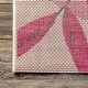 preview thumbnail 23 of 27, Nuloom Modern Floral Outdoor/ Indoor Porch Area Rug