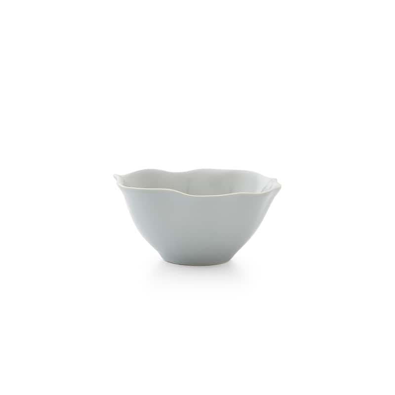 Portmeirion Sophie Conran Floret All Purpose Bowl - 7 Inch - Dove Grey
