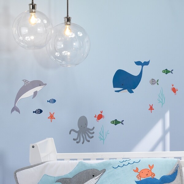 dolphin crib bedding