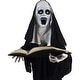 preview thumbnail 7 of 16, Haunted Hill Farm Life-Size Animatronic Witch, Indoor/Outdoor Halloween Decoration, Flashing Green Eyes, Talking, Battery