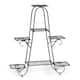 7-Tier Large Metal Plant Stand: Multilayer Flower Planter Pot Storage Shelving