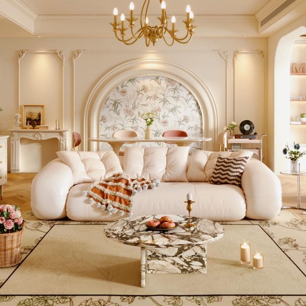 White convertible sofa on sale