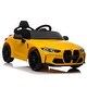 preview thumbnail 5 of 18, BMW M4 12V Electric Ride-On Toy Car for Kids with Remote Control - Yellow