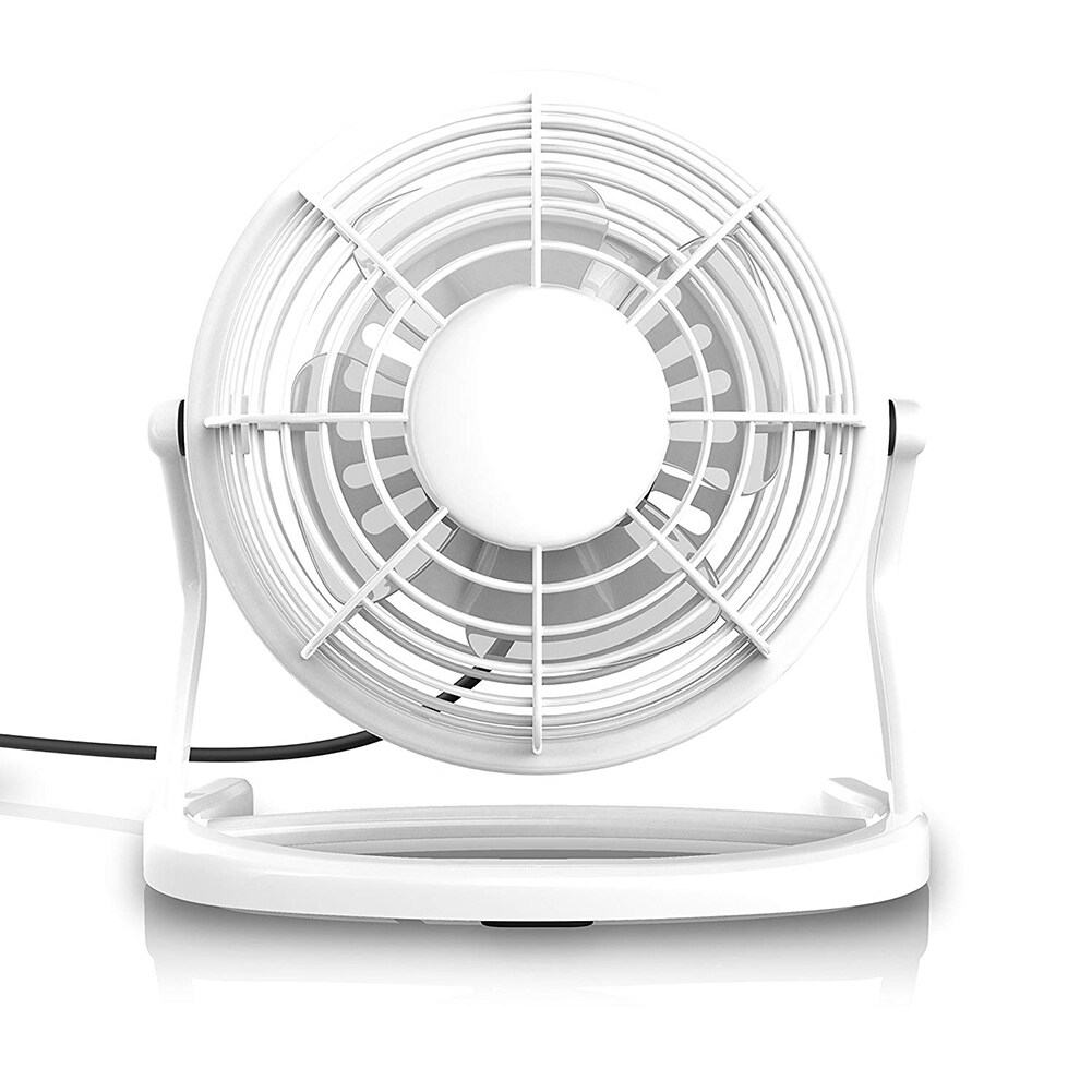 TwitFish USB Powered Small Portable Mini Desk Table Cooling Electric Fan BLACK TwitFish USB Powered Small Portable Mini Desk Table Cooling Electric Fan BLACK