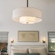 preview thumbnail 17 of 24, Hunter + Jasmine Roth Fandelier 30" Brookside Ceiling Fan w/ LED Light, Handheld Remote, Chandelier