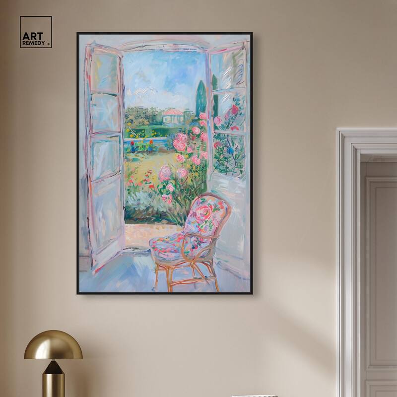 Whispers of Giverny Canvas by Art Remedy