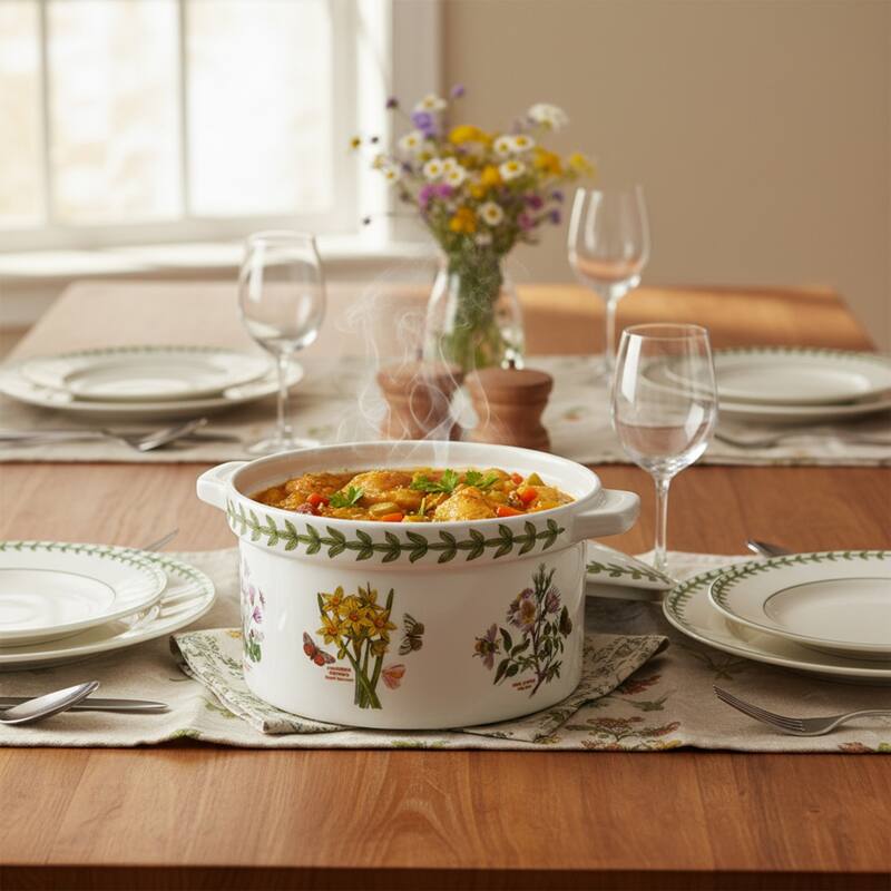 Portmeirion Botanic Garden Individual Covered Casserole