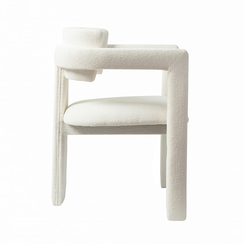 Ravyn Modern Padded Boucle Armchair