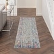 preview thumbnail 52 of 95, Nourison Passion Modern Abstract Area Rug 1' 10" x 6' - Ivory/Multicolor
