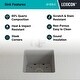 preview thumbnail 16 of 44, 15" x 15" Quartz Single Bowl Drop-In Granite Composite Sink - 15"x15"