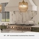 preview thumbnail 7 of 10, Hunter + Jasmine Roth Ontario Ribbed Glass Pendant Chandelier - Foyer, Dining Room, Kitchen Table or Island - Transitional, Glam
