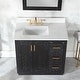 preview thumbnail 66 of 196, Altair Gazsi Bathroom Vanity with Composite Stone Countertop without Mirror