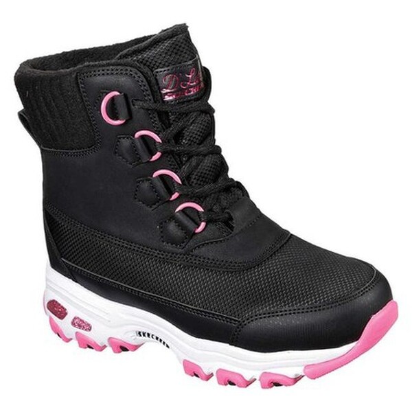 hot pink steel toe boots