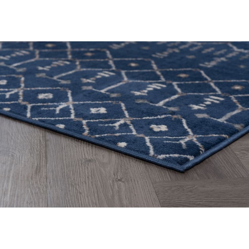 Carrington Transitional Geometric Indoor Area Rug