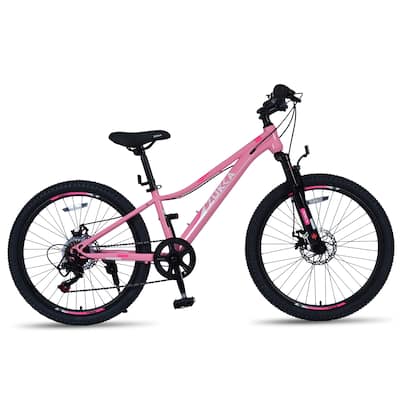Mountain Bike for Girls and Boys Mountain 24 inch shimano 6-Speed bike