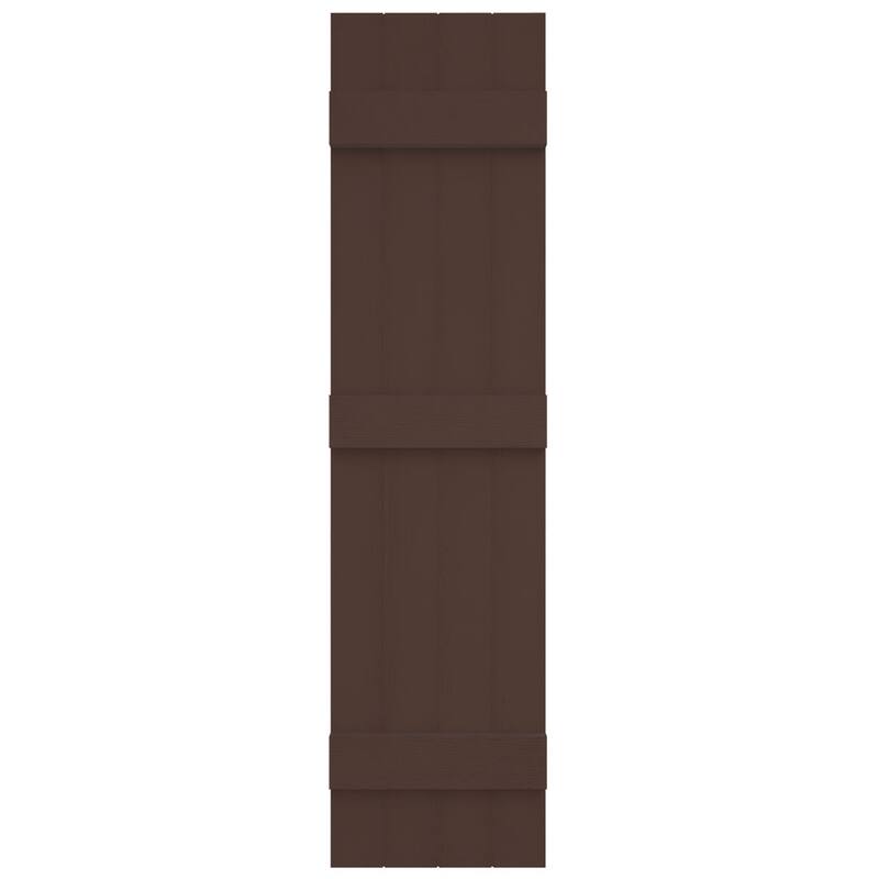 Mid-America Vinyl, Standard Size Four Board Joined Shutters