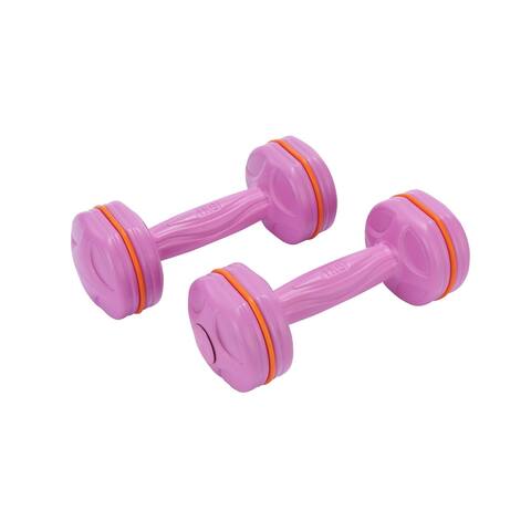 2.2LB/PC Weight Hand Dumbbell Pair/ Body Sculpting Dumbbell Set