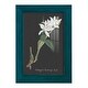 preview thumbnail 1 of 118, Orchid on Slate III -Framed Print w/glass-Cherry Red 4x6 - Blue