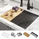 preview thumbnail 130 of 147, KRAUS Kore Workstation Undermount Stainless Steel Kitchen Sink 23" L x 19" W (sink KWU111-23) - Stainless Steel