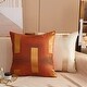 preview thumbnail 1 of 9, Square Pillowcase Single Side Printed Polyester Hidden Zipper Cushion Case Home Decor