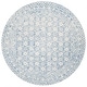 preview thumbnail 21 of 20, SAFAVIEH Handmade Blossom Manuela Modern Floral Wool Rug 6' Round - Blue/Ivory - Round