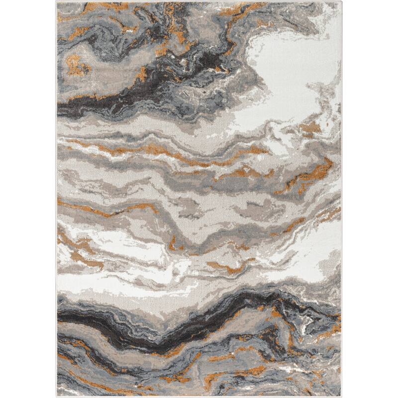 Well Woven Verity Yara Abstract Modern Area Rug