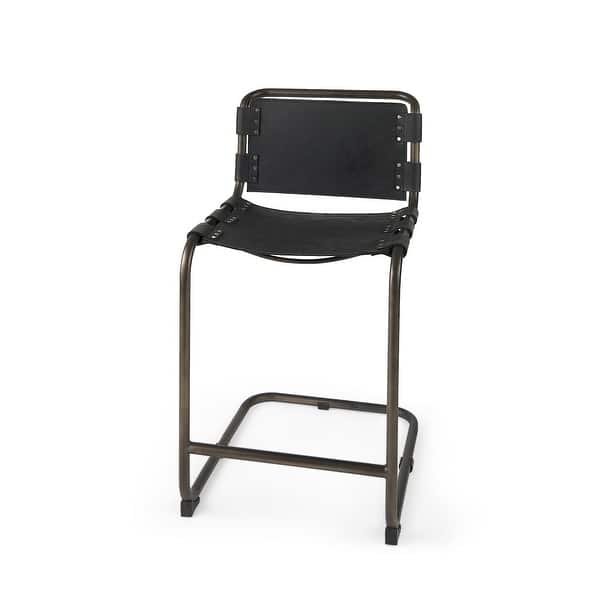 slide 1 of 66, Berbick 21L x 25W x 38H Iron Frame Bar/Counter Stool