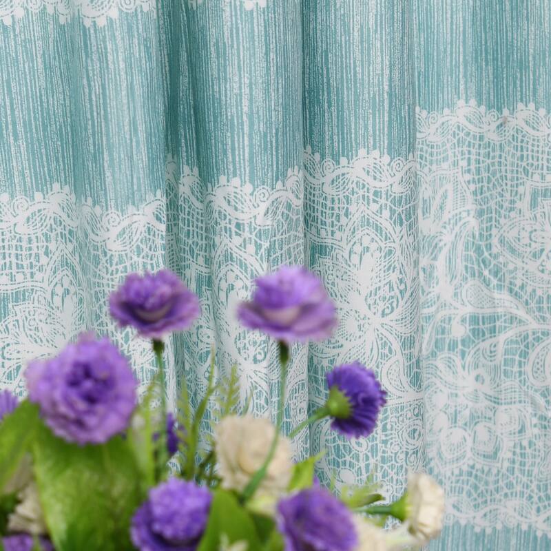 Home Soft Things Emma Printed 2 Piece Curtain Set