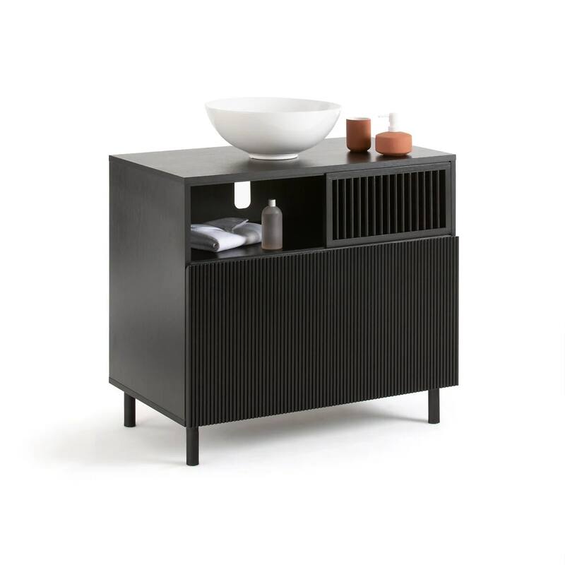 Bilbao Oak Bathroom Vanity Unit - N/A