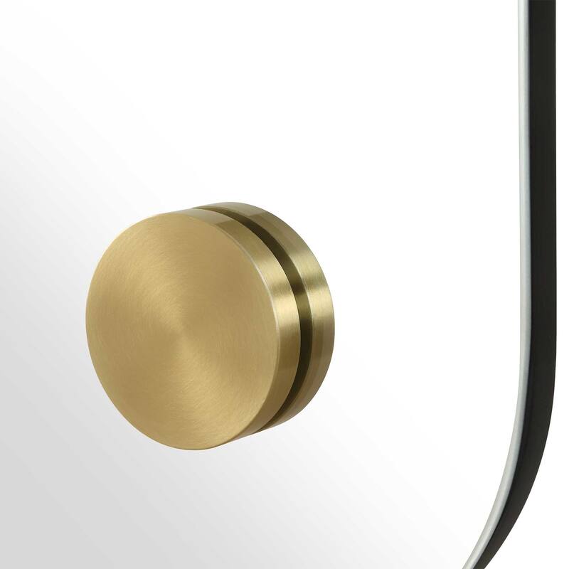 Uttermost 08265 Hamrick 24"W x 36"H Rectangular Flat Frameless Accent