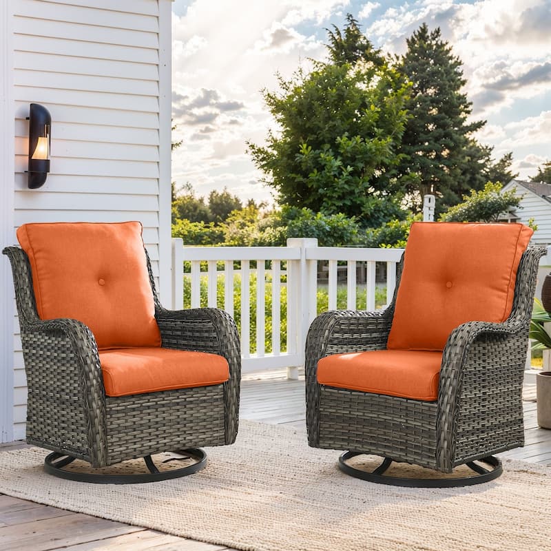 22 in x 24 in Outdoor Chair Deep Seat Replacement Cushion - N/A
