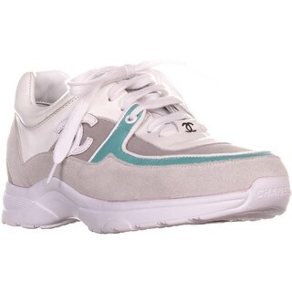 chanel sneakers white transparent