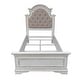 preview thumbnail 6 of 22, Magnolia Manor Antique White Upholstered Bed