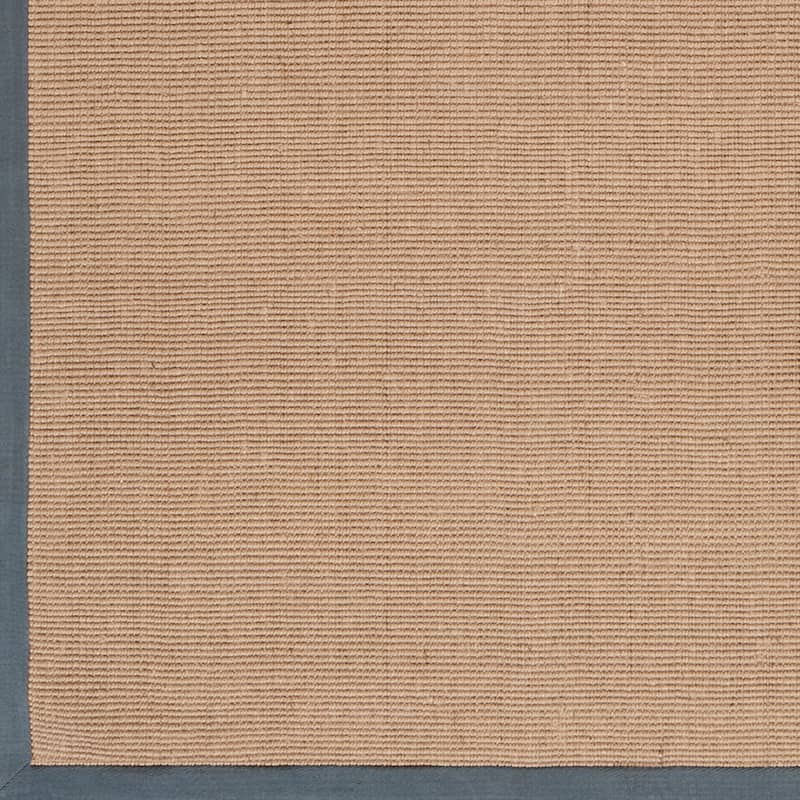 Handwoven Eco Natural Fiber Jute Cotton Bordered Casual Area Rug