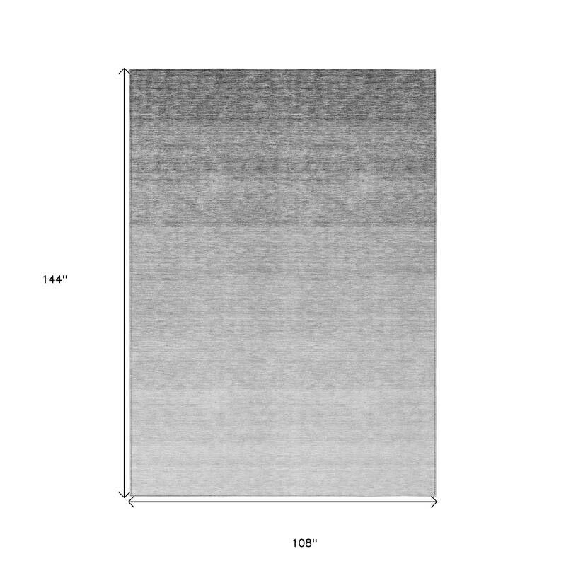 HomeRoots Ombre Transitional Rectangle Outdoor Rug