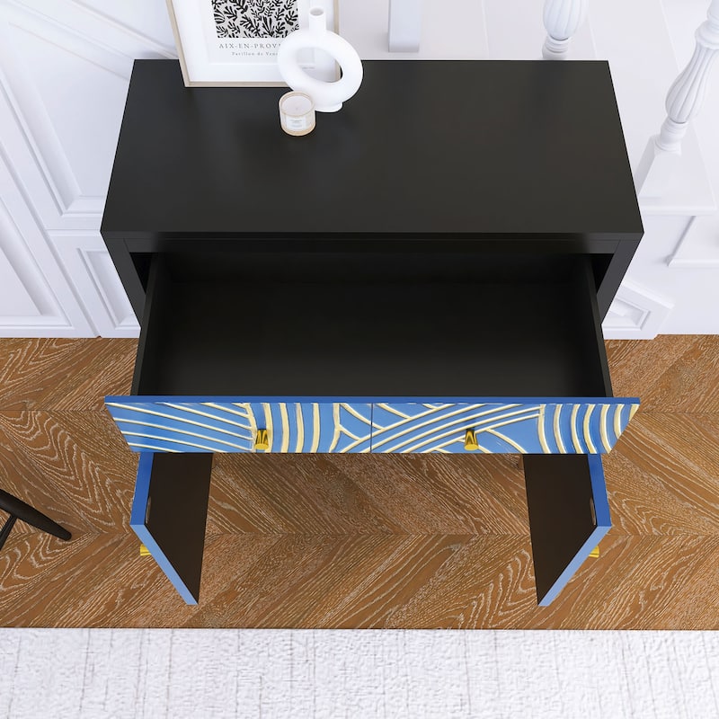 Accent Cabinet with 2 Doors,1 Drawer and Adjustable Shelf