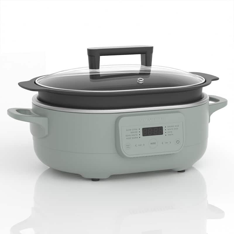 Magnifique Multipurpose Programmable Slow Cooker for Oats, Rice, Braise, Sear