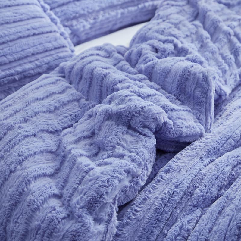 You're Makin Me Plush® - Coma Inducer® Oversized Comforter Set - Provence Purple