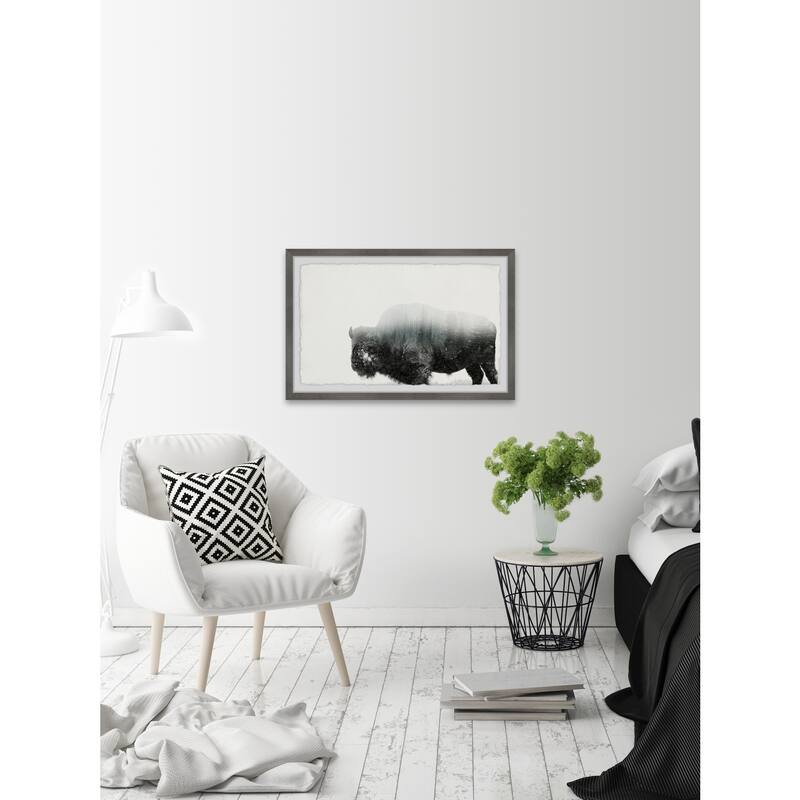 See the Woods Framed Wall Art, Elegant Home Touch - Sophisticated Artwork for Refined Décor